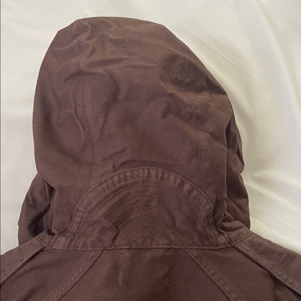 New Rowan Finnian Hooded Utility Jacket - Mountain Ridge Brown - M - Picture 13 of 17